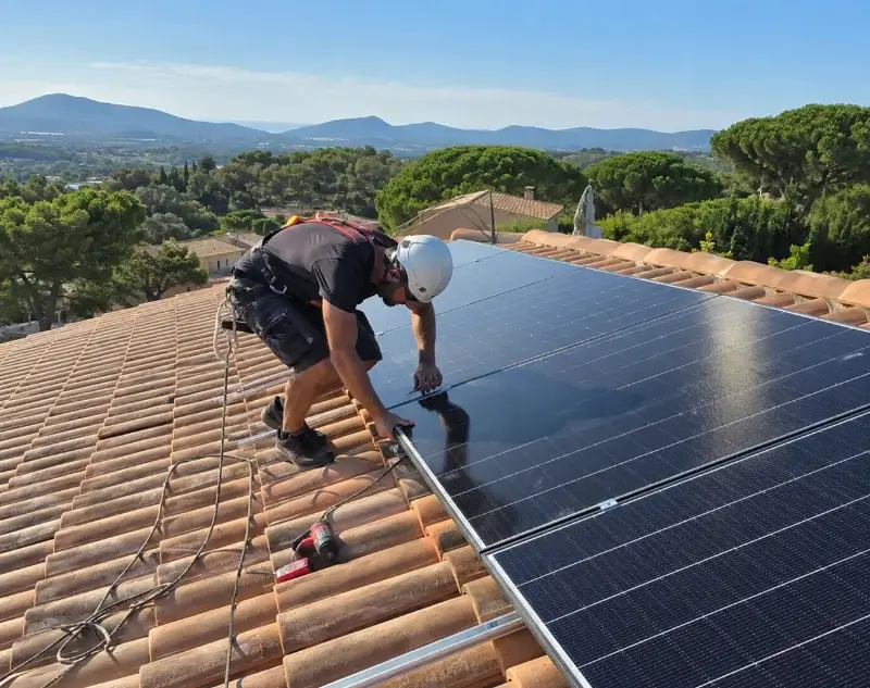 Installateur panneaux solaires Monthieux — pose photovoltaïque sur toiture